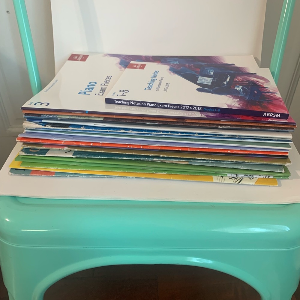 Lot of 19 Student Piano Books